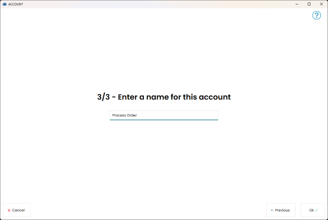 account name